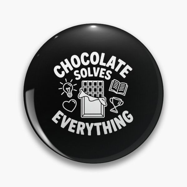 Item preview, Chocolate Solves Everything - Cozy Problem-Solving Tee designed and sold by Reichcorp.