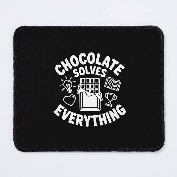 Item preview, Chocolate Solves Everything - Cozy Problem-Solving Tee designed and sold by Reichcorp.