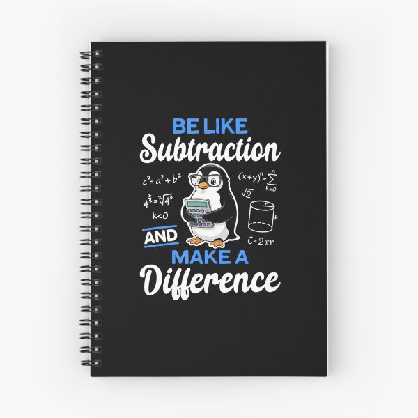 Item preview, Be Like Subtraction Make A Difference Funny Math Teacher designed and sold by MariaEdna1.