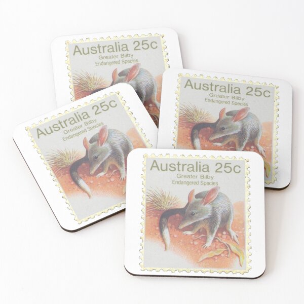 Item preview, Australian Greater Bilby Vintage Postage Stamp designed and sold by red-amber65.