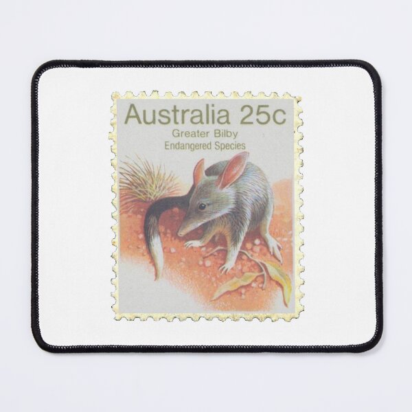 Item preview, Australian Greater Bilby Vintage Postage Stamp designed and sold by red-amber65.