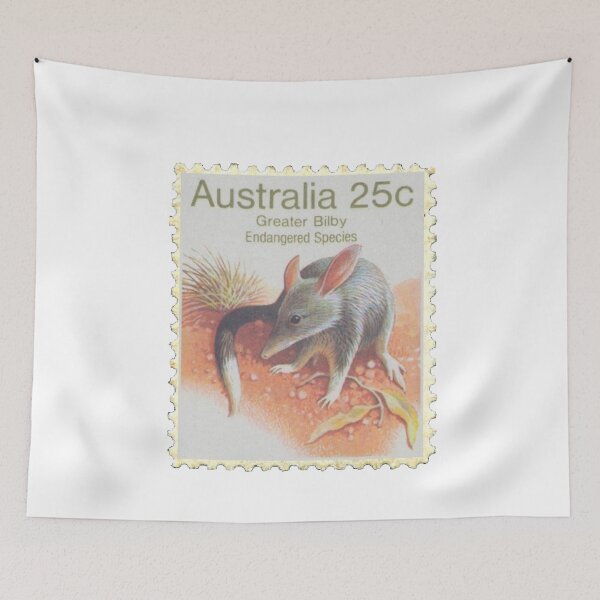 Item preview, Australian Greater Bilby Vintage Postage Stamp designed and sold by red-amber65.