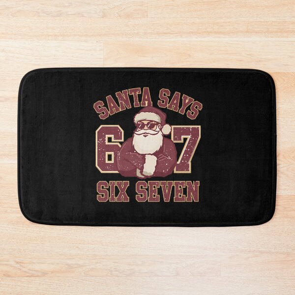 Item preview, Holiday Santa Happy Six Bruh Says Seven Retro Claus Santa designed and sold by ChadnoSmith.