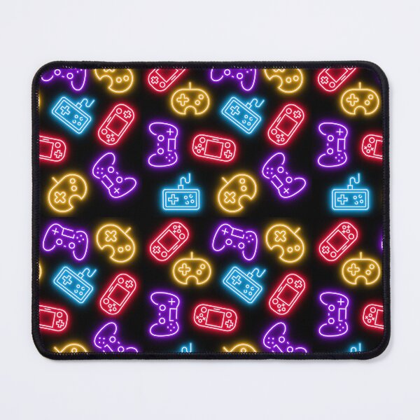 Item preview, Neon Rainbow Gaming Controllers – Colorful Gamer Art designed and sold by EniShiju.