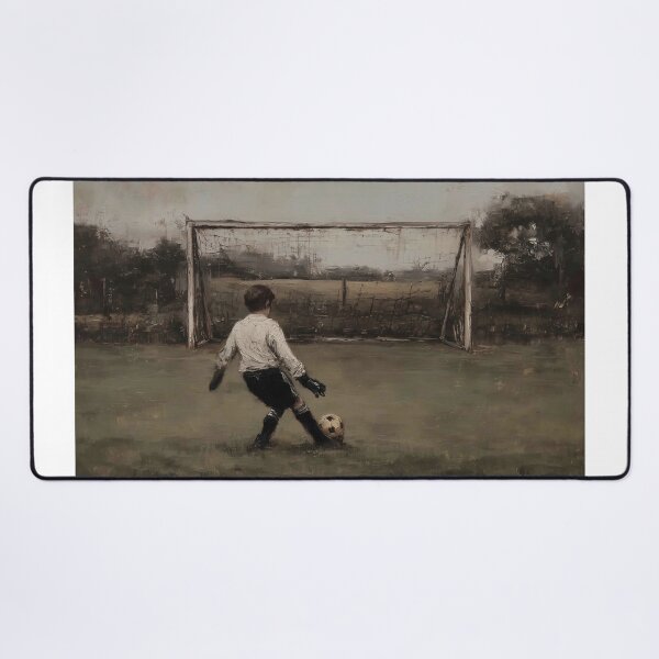 Item preview, Child Kicking Soccer Ball at Goal designed and sold by lautir.