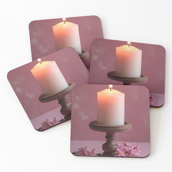 Item preview, Candle, flowers and a gentle evening atmosphere designed and sold by Mianku | Für das Leben.