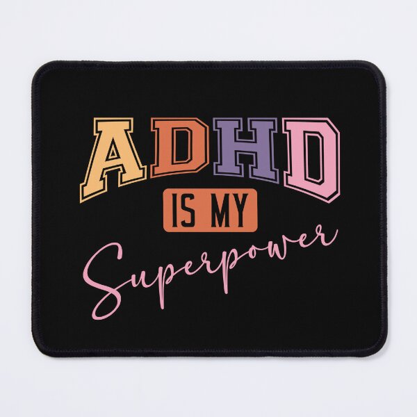 Item preview, ADHD Is My Superpower – Colorful Positive Neurodivergent Sticker designed and sold by Suzy Perez Art.