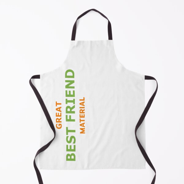 Item preview, Great Best Friend Material – Bold BFF Typography Design designed and sold by RedCircleArt.