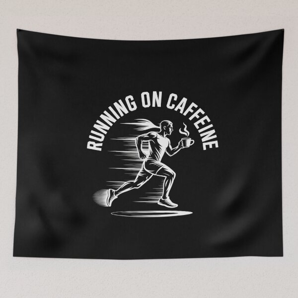 Item preview, Runner Silhouette Coffee Cup - Morning Motivation T-Shirt designed and sold by Reichcorp.