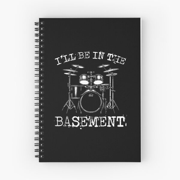 Item preview, I'Ll Be In The Basement - Funny Drum Set Drummer Drums Lover designed and sold by KatheWanda.