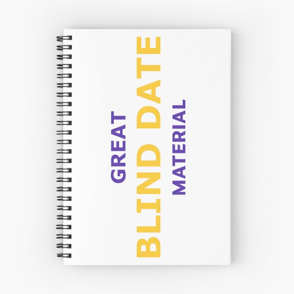 Item preview, Great Blind Date Material – Flirty Yellow & Purple Statement Design designed and sold by RedCircleArt.