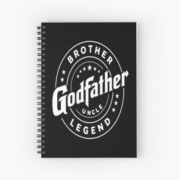 Item preview, Godfather Brother Uncle Legend – Bold Monochrome Tribute Design for Family Icons designed and sold by Bright Nest Studio.