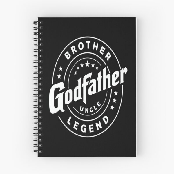 Item preview, Godfather Brother Uncle Legend – Bold Monochrome Tribute Design for Family Icons designed and sold by Bright Nest Studio.
