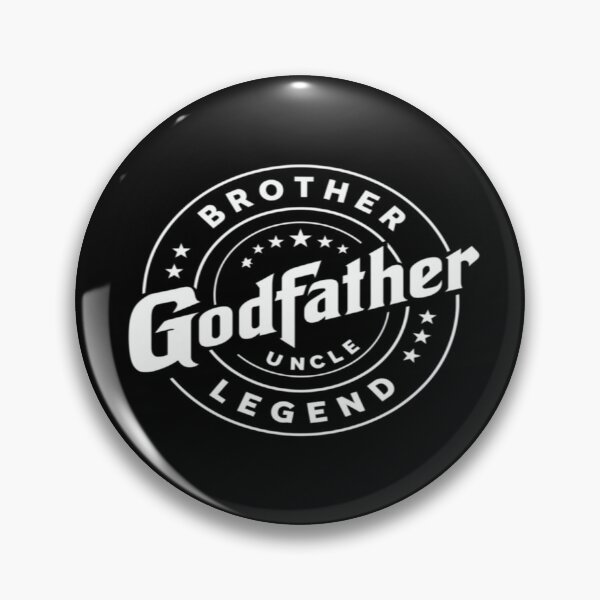 Item preview, Godfather Brother Uncle Legend – Bold Monochrome Tribute Design for Family Icons designed and sold by Bright Nest Studio.