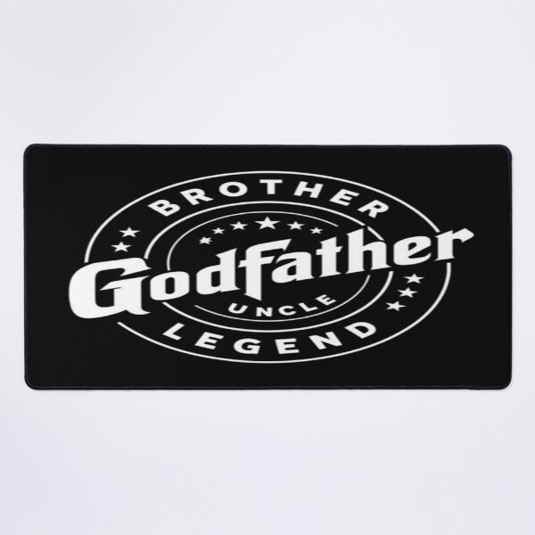Item preview, Godfather Brother Uncle Legend – Bold Monochrome Tribute Design for Family Icons designed and sold by Bright Nest Studio.