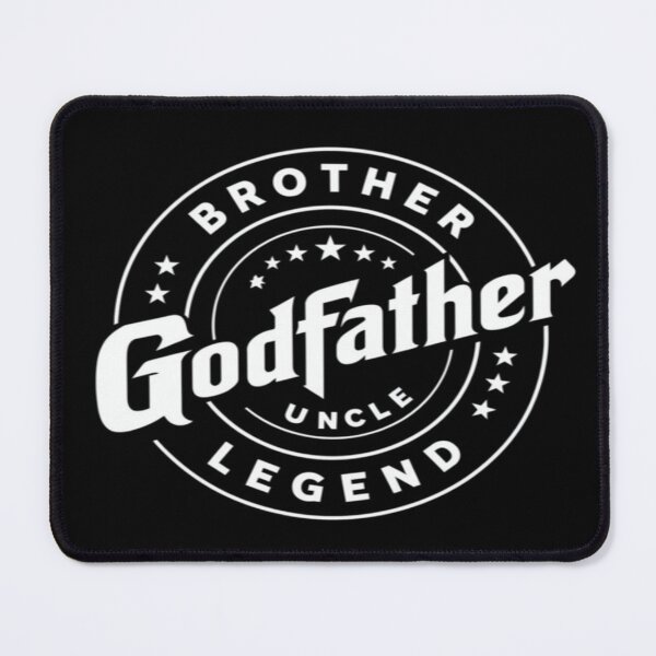 Item preview, Godfather Brother Uncle Legend – Bold Monochrome Tribute Design for Family Icons designed and sold by Bright Nest Studio.
