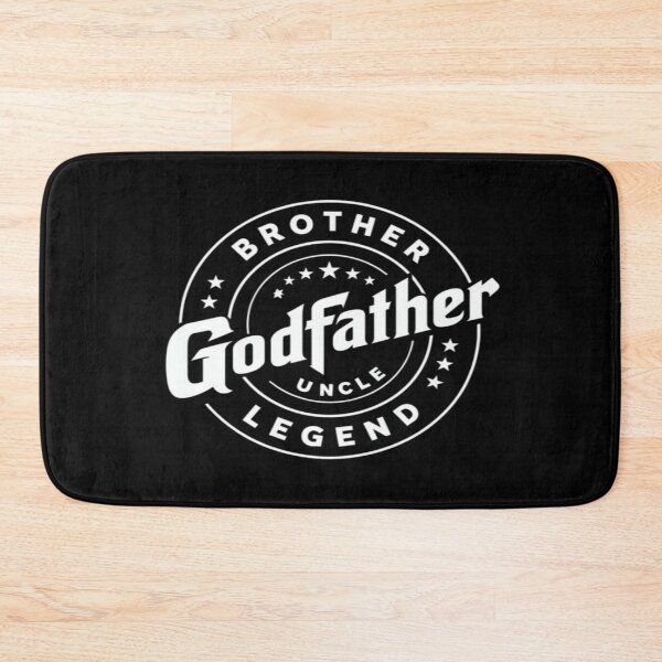 Item preview, Godfather Brother Uncle Legend – Bold Monochrome Tribute Design for Family Icons designed and sold by Bright Nest Studio.