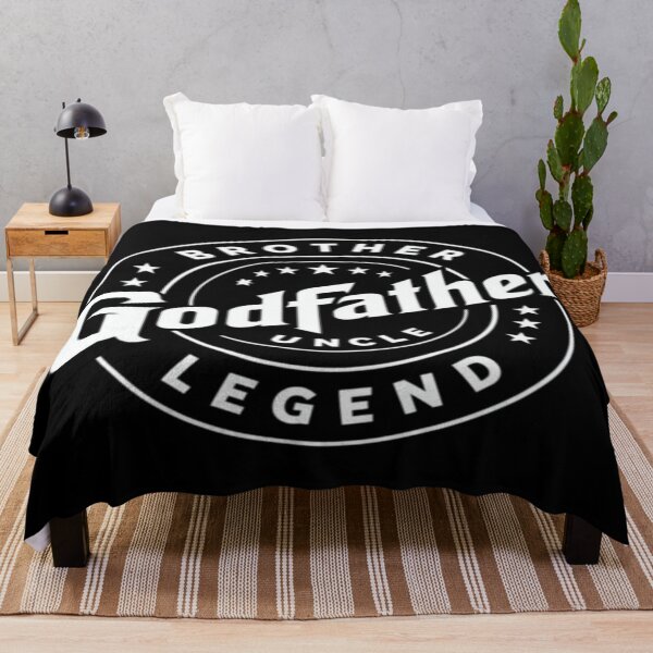 Item preview, Godfather Brother Uncle Legend – Bold Monochrome Tribute Design for Family Icons designed and sold by Bright Nest Studio.