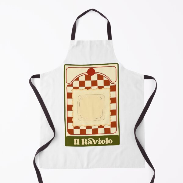 Item preview, Vintage Italian Restaurant Style Design – Il Raviolo Pasta Artwork designed and sold by amanita-corner.