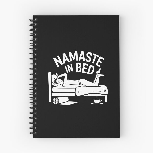 Item preview, Namaste In Bed - Yoga Humor & Lazy Day Vibes Tee designed and sold by Reichcorp.