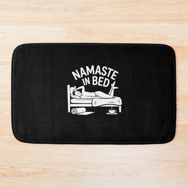 Item preview, Namaste In Bed - Yoga Humor & Lazy Day Vibes Tee designed and sold by Reichcorp.