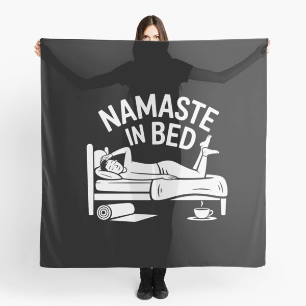 Item preview, Namaste In Bed - Yoga Humor & Lazy Day Vibes Tee designed and sold by Reichcorp.