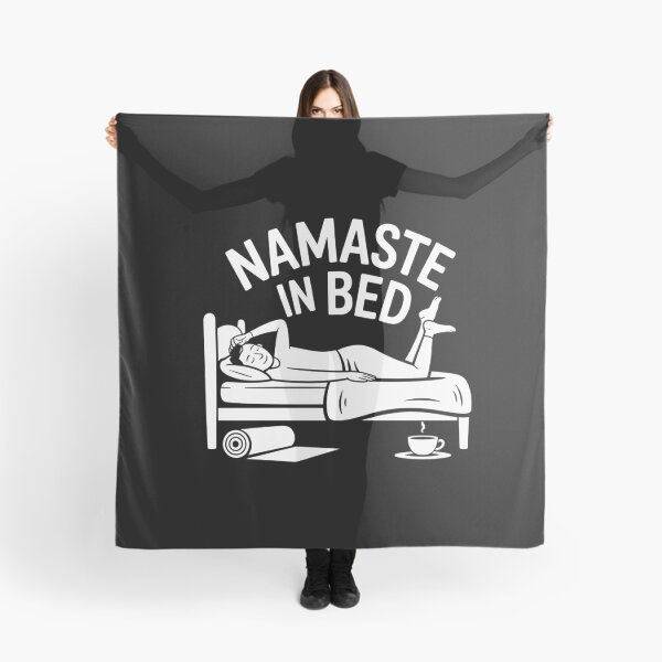 Item preview, Namaste In Bed - Yoga Humor & Lazy Day Vibes Tee designed and sold by Reichcorp.