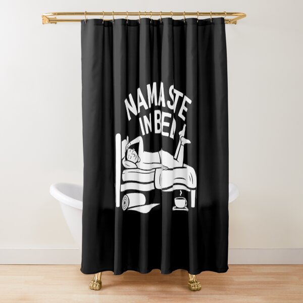 Item preview, Namaste In Bed - Yoga Humor & Lazy Day Vibes Tee designed and sold by Reichcorp.
