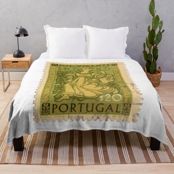 Aperçu de l'œuvre Vintage Gil Vicente Portugal Timbre-poste créée et vendue par red-amber65.