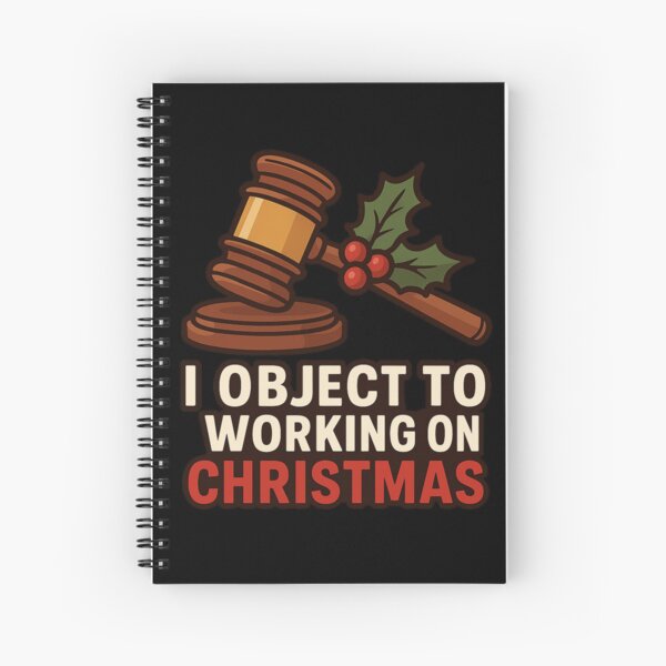 Item preview, I Object To Working On Christmas - Funny Lawyer Holiday Gift designed and sold by PunchDrop.
