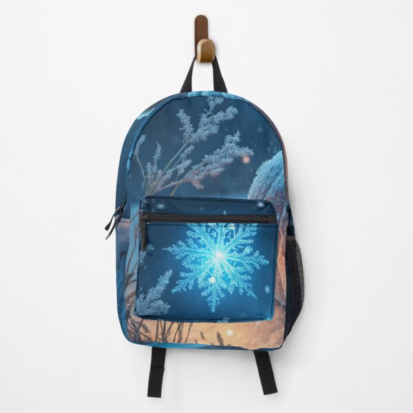 Item preview, Mystical Frost Pumpkin | Glowing Blue Frosty Spiritual Artwork designed and sold by AIfolklore.