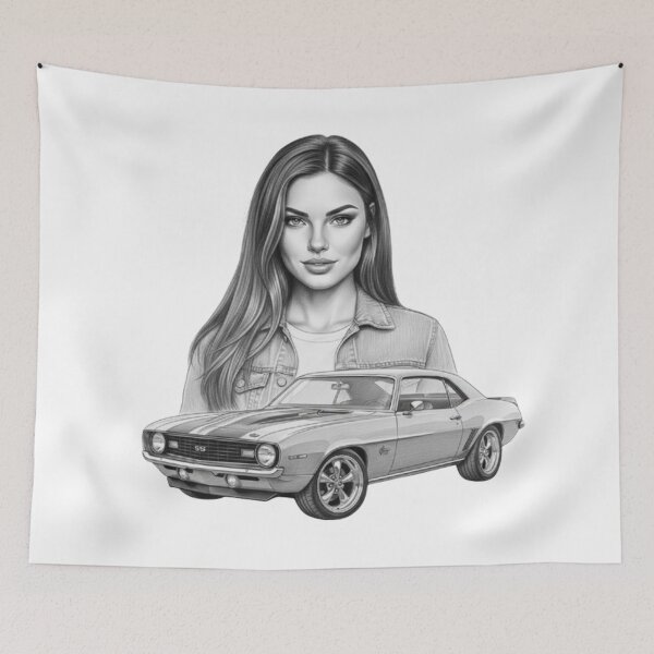 Item preview, "Retro Glamour: Charm and Audacity of Pin-Ups” designed and sold by CHRIST5000.