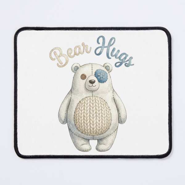 Item preview, Yarn Polar Bear - Cute Patchwork Christmas designed and sold by bapupa.