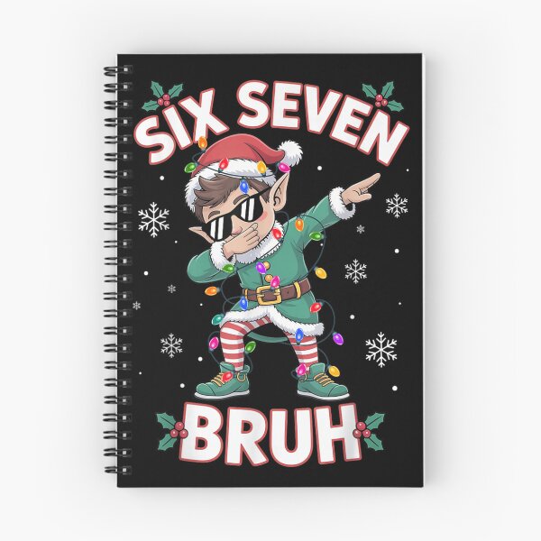 Item preview, Dabbing Elf Six Seven Bruh Christmas Lights Funny Holiday Dance designed and sold by Altenpendinton.