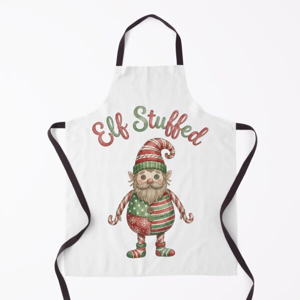 Item preview, Sock Elf - Cute Patchwork Christmas designed and sold by bapupa.