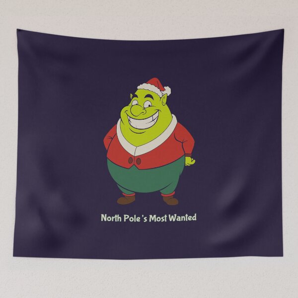 Item preview, North Pole’s Most Wanted - Christmas Troll designed and sold by Drawings Project.