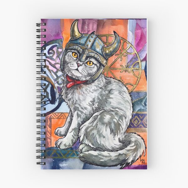 Item preview, Floki The Viking Cat designed and sold by WylandForYou.