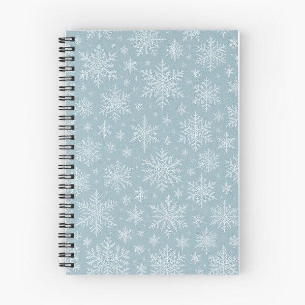 Item preview, Elegant Winter Snowflake Pattern, Pastel Blue, Scandinavian, Soothing designed and sold by Lyvion design.