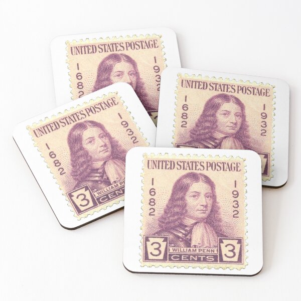 Item preview, Vintage William Penn USA Postage Stamp designed and sold by red-amber65.
