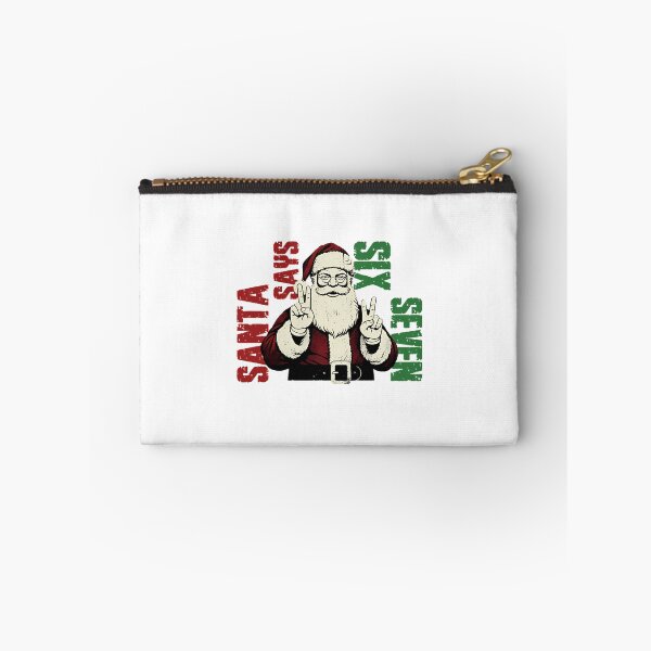 Item preview, Retro Santa Says Holiday Happy Claus Six Seven Bruh Santa designed and sold by ChadnoSmith.
