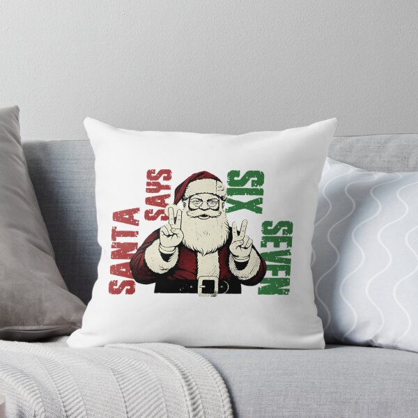 Item preview, Retro Santa Says Holiday Happy Claus Six Seven Bruh Santa designed and sold by ChadnoSmith.