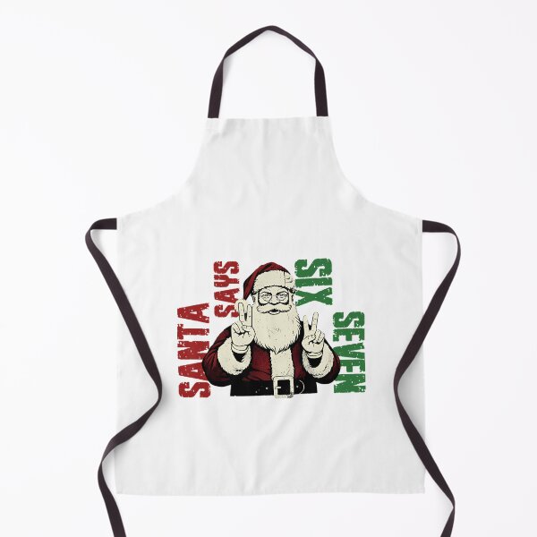 Item preview, Retro Santa Says Holiday Happy Claus Six Seven Bruh Santa designed and sold by ChadnoSmith.