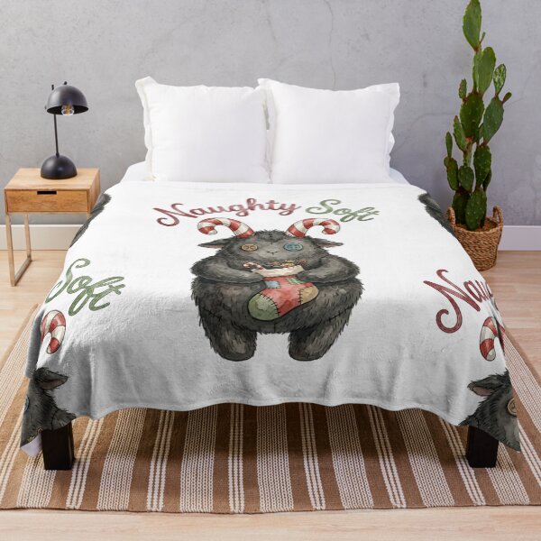 Item preview, Button-Bat Krampus - Cute Patchwork Christmas designed and sold by bapupa.