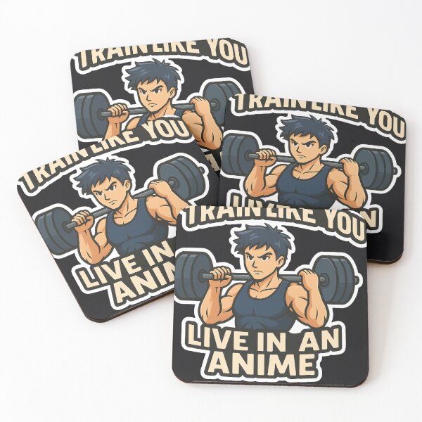 Item preview,  Train Like You Live in an Anime – Otaku Fitness Workout Motivational Design designed and sold by johnExpress02.