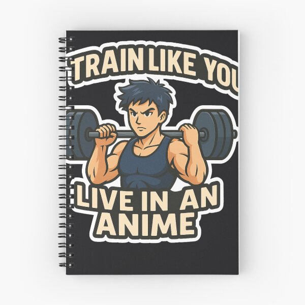Item preview,  Train Like You Live in an Anime – Otaku Fitness Workout Motivational Design designed and sold by johnExpress02.