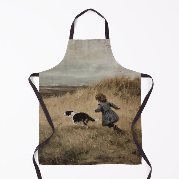 Item preview, Child and Dog in a Meadow designed and sold by lautir.