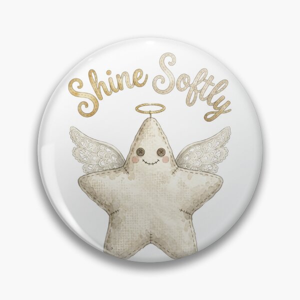 Item preview, Rag-Star Angel - Cute Patchwork Christmas designed and sold by bapupa.