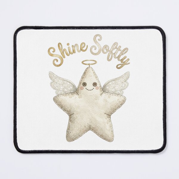 Item preview, Rag-Star Angel - Cute Patchwork Christmas designed and sold by bapupa.