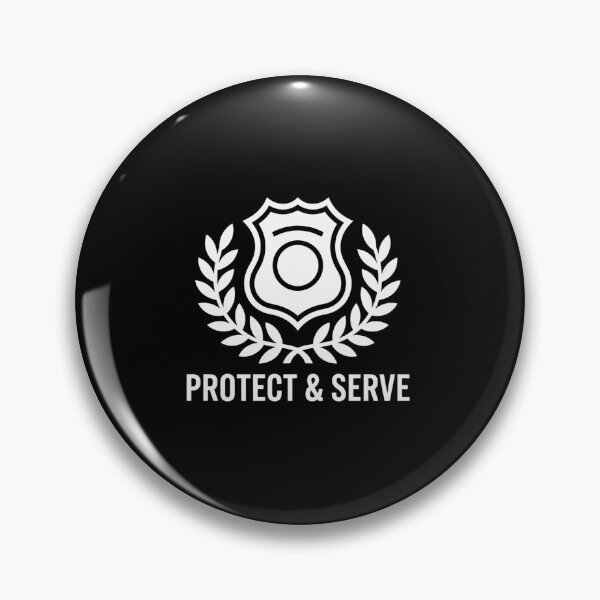 Item preview, Police Officer Proud Badge Service Protection Tee designed and sold by Reichcorp.