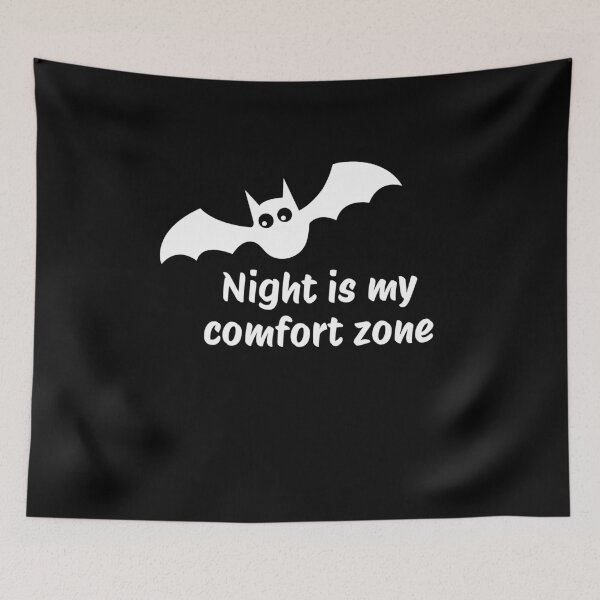 Item preview, Night Is My Comfort Zone designed and sold by monika-arthing.
